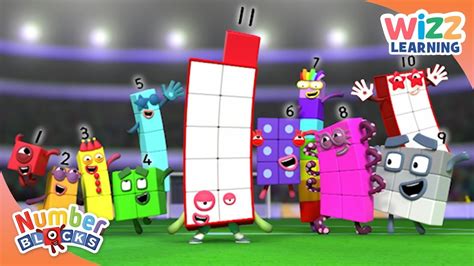Numberblocks Counting Team Learn To Count Wizz Learning Youtube