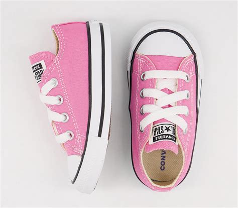 Converse All Star Low Infant Shoes Pink Unisex