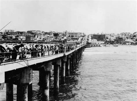 Manhattan Beach 1930 Manhattan Beach Pier Manhattan Beach California Manhattan Beach