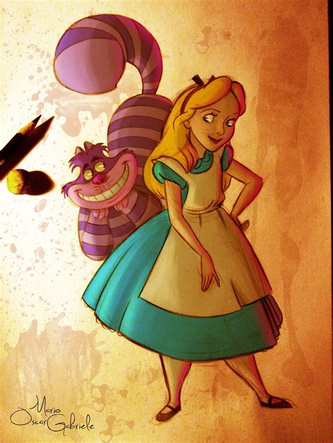 Madness returns comes to life. Alice+and+the+Cheshire+Cat+by+MarioOscarGabriele ...