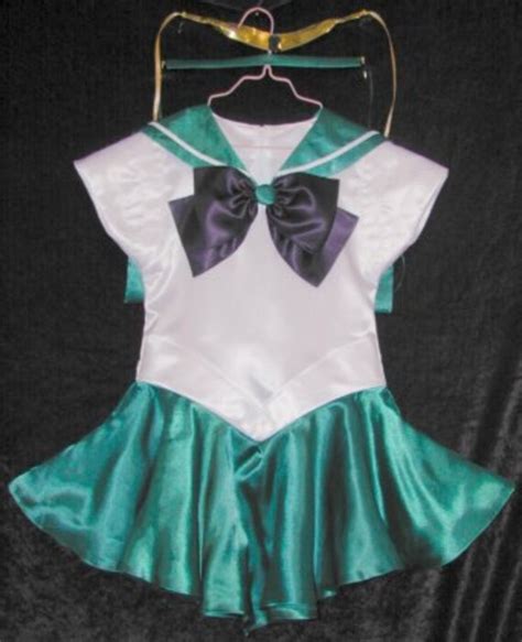 Childs Sailor Neptune Costume Cosplay Costume Size Girls