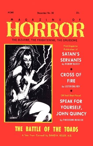 Magazine Of Horror Fiction House Press