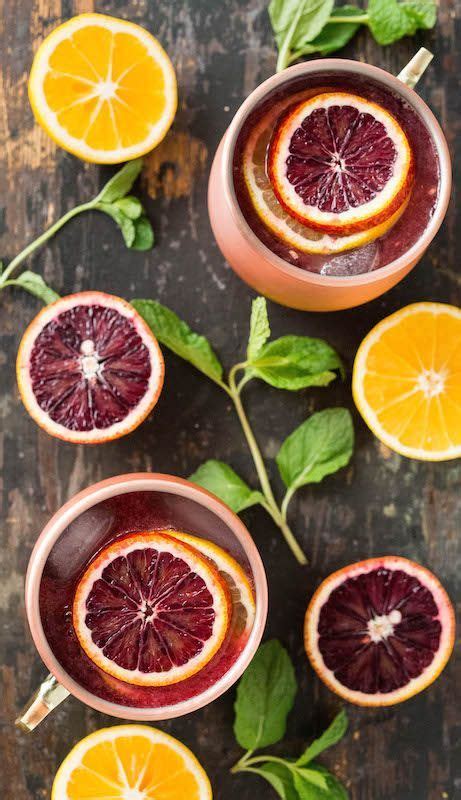 Blood Orange And Meyer Lemon Moscow Mule Recipe Moscow