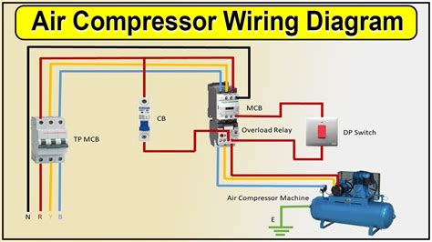 Air Compressor Wiring Diagram Air Compressor YouTube
