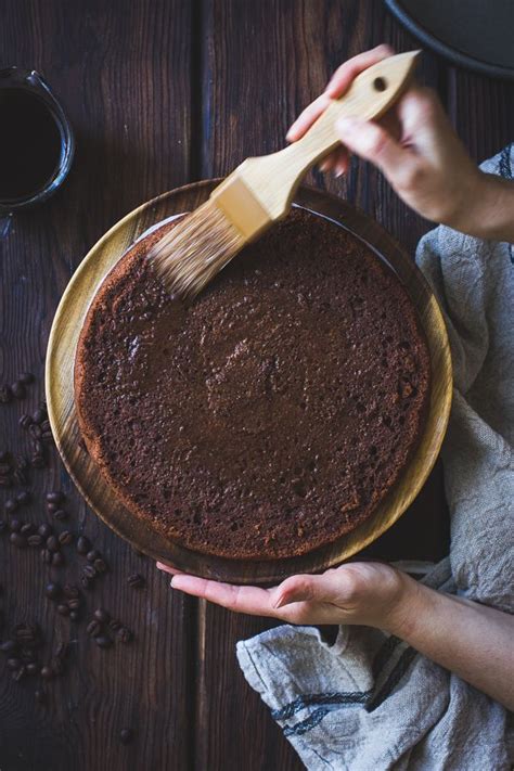 Chocolate Chestnut Cream Cake With Coffee Rum Gluten Free Recipe