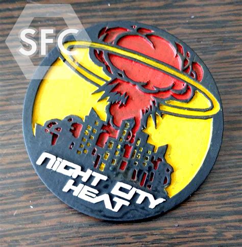 Cyberpunk 2077 Pins Support Night City Heat Etsy