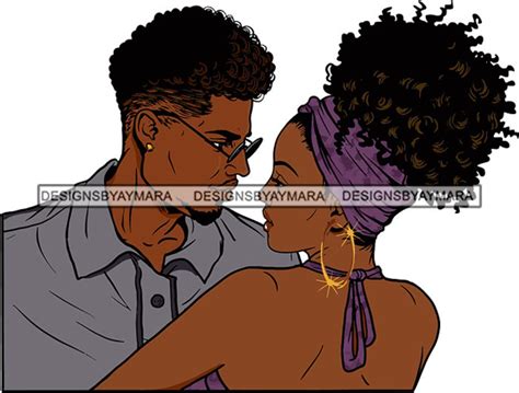 Afro Black Couple Relationship Goals Soulmates Lovely Team Etsy