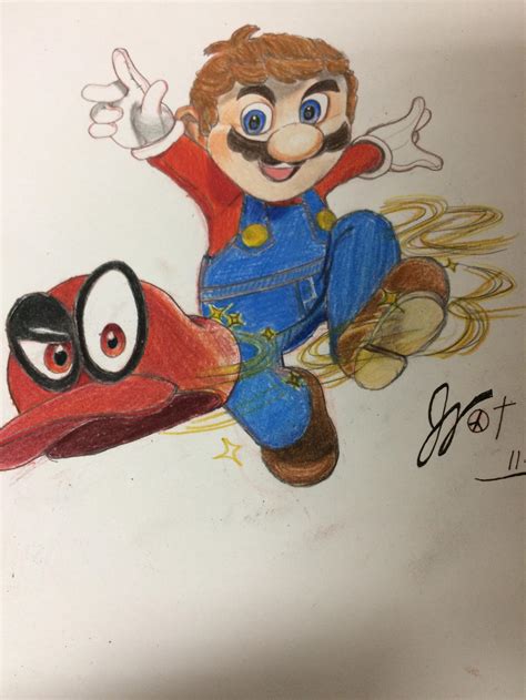 Super Mario Odyssey By Firemanhippie On Deviantart