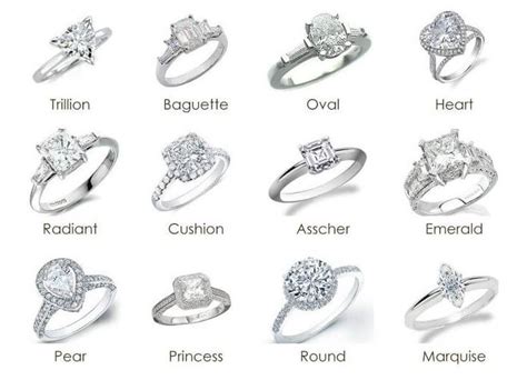 9 Glamorous Engagement Ring Cuts Diamond Guide