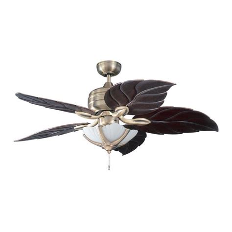 Sonet satin brass ceiling fan with acrylic blades | neiman. Tropical ceiling fans flush mount | Bedrooms and Bathrooms ...