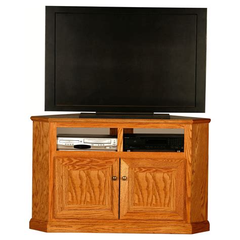 Eagle Furniture Classic Oak Customizable 50 In Tall Corner Tv Stand