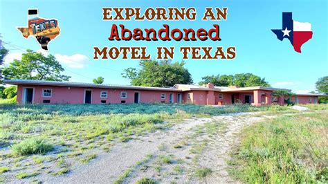 Exploring An Abandoned Motel In Texas YouTube
