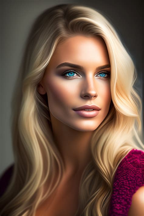 Lexica Portrait Beautiful Girl Blonde
