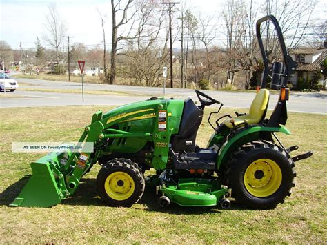 John Deere 2320 4x4 Loader Tractor With Mower Deck John Deere Garden