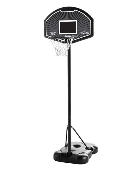 Spalding Eco Composite 32 In Telescoping Portable Basketball Hoop