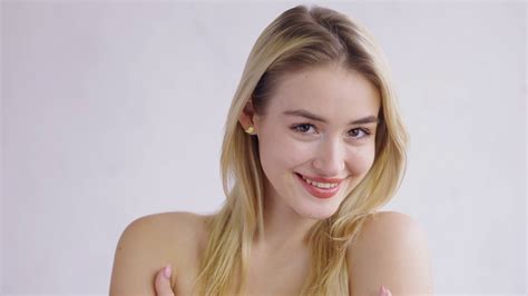 Delighted Female Model Looking At Camera Stock Footage Sbv 346438998 Storyblocks