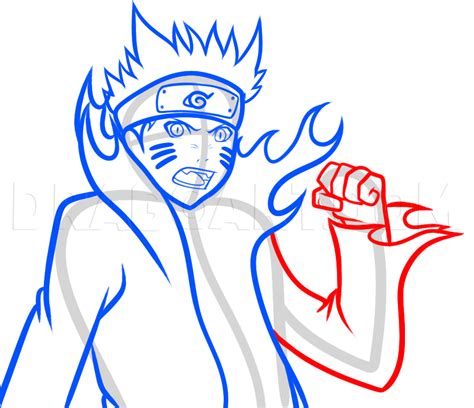 How To Draw Naruto Kurama Naruto Kurama Step By Step Drawing Guide
