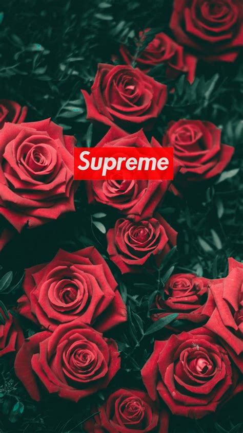 Supreme Flowers Wallpapers Wallpaper Cave