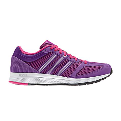 Adidas Mana Bounce Womens Running Shoes Purple Us 85 Rebel Sport