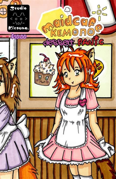 Physical Version Maid Cafe Kemono Dessert Panic Comic Book Etsy