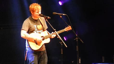 Also get top ed sheeran music videos from okhype.com. Ed Sheeran's NEW song "New York" MSG 11/1 HQ - YouTube