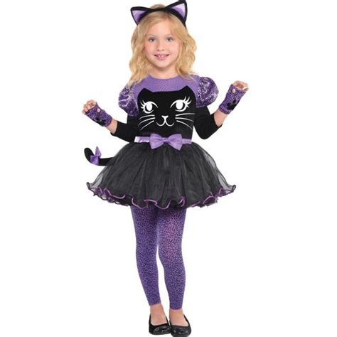 Girls Miss Meow Cat Costume Halloween Costumes For Girls 3t