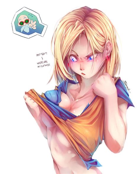 Android 18 Dragon Ball Fanart Speed Painting By