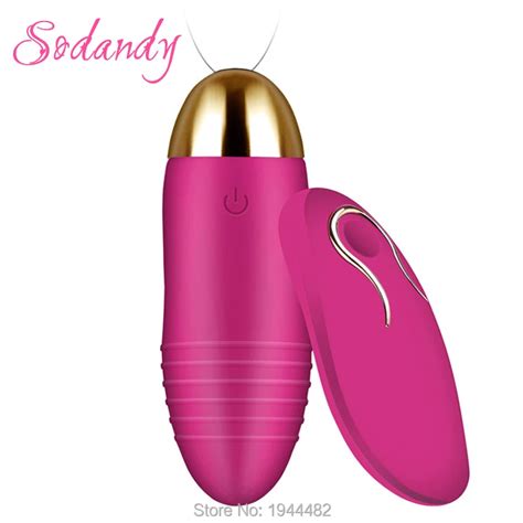 New Silicone Bullet Vibrators Wireless Remote Control Vibrating Egg Speed Adult Product For