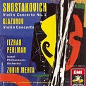 Shostakovich: Violin Concerto No. 1; Glazunov: Violin Concerto, Israel ...