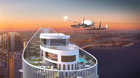 This Luxury Miami Building Boasts A Skyport For Flying Cars Thats Fit