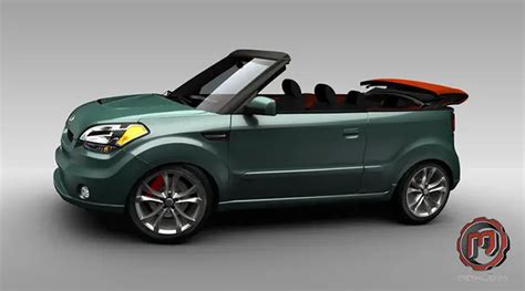 Kia Soul Convertible Is A Topless Variant Of The Hamster Ride