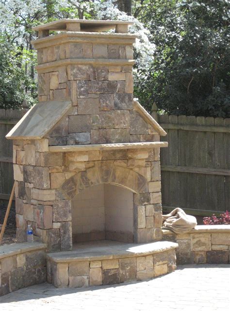 Outdoor Fireplace Mantel Home Design Ideas