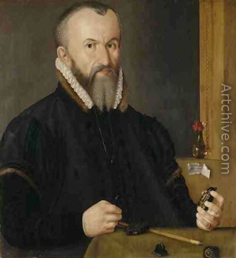 Portrait Of A Nuremberger Goldsmith Artist Hans Hoffmann German