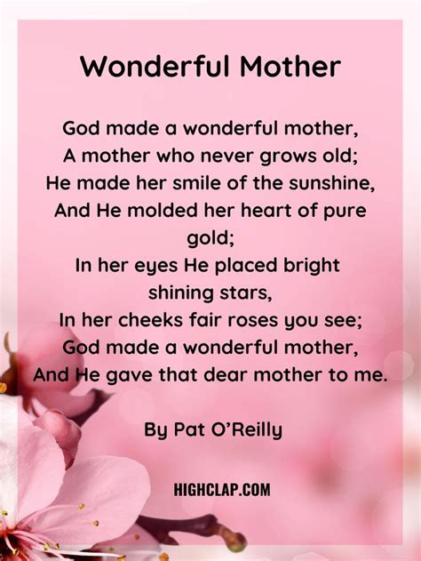 88 Best Poetry For Mom