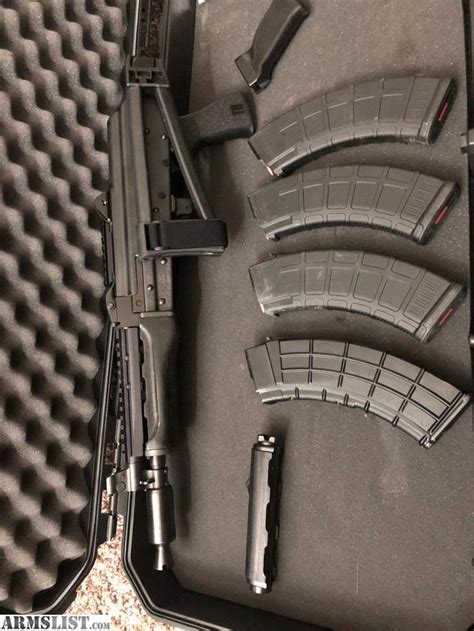 Armslist For Sale Like New Zastava M92 Zpap Ak Pistol With Top Rail