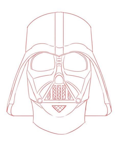 Ways To Draw Darth Vader Learn To Draw Darth Vaders Helmet And Full