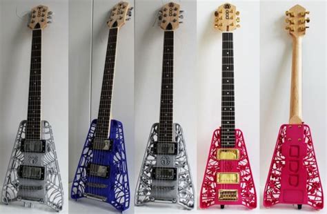 Amazing 3d Printed Guitars