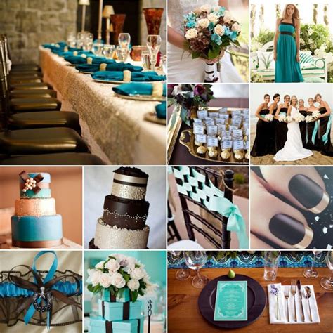 Ebony Turquoise And Gold Weddings Turquoise Ebony Color Complement