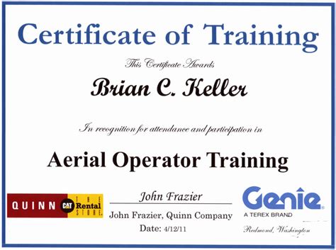 Forklift Operator Certificate Template New Uci Sound Design for