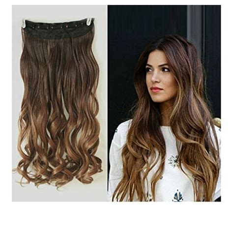 The color transitions are more subtle in order to achieve a more natural look. Chocolate Brown to Dark Brown Clip in Extension (With ...