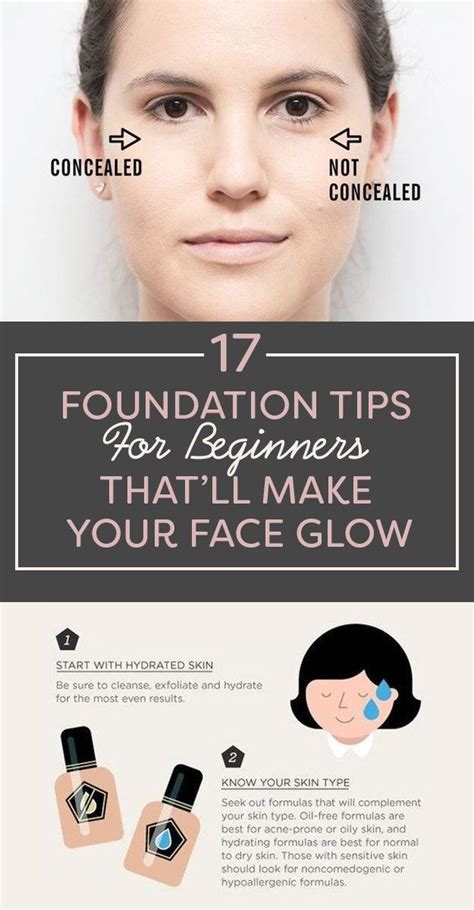 17 Foundation Tips For Beginners Thatll Make Your Face Glow Beauty