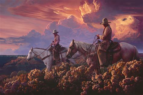 A Guy A Horse A Hat A Sunset Mark Maggiori On Painting The West