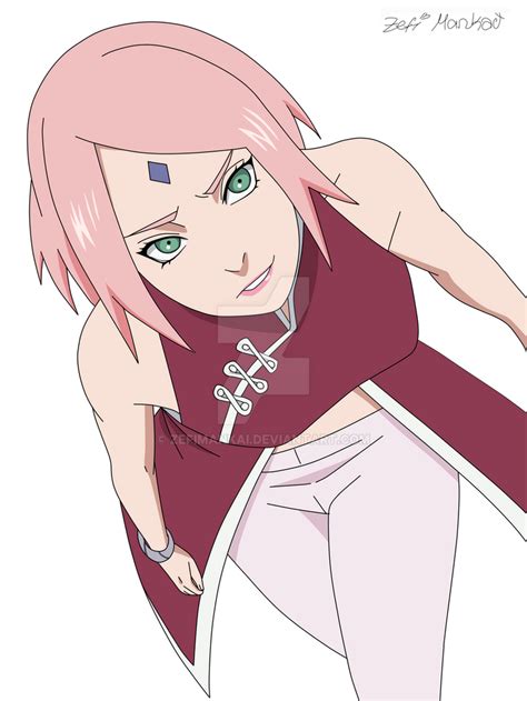 Sakura Haruno By Zefimankai On Deviantart