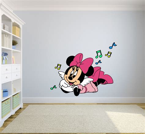 Toys And Games Wall Stickers And Murals Minnie Mouse Bedroom Decor Minnie