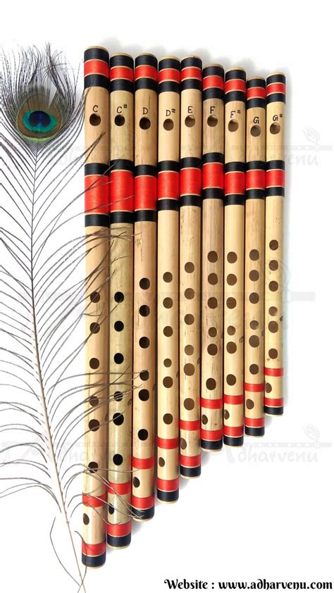 Wooden Indian Bamboo Flutes Medium Rs 1500 Piece Adharvenu Flutes Id 15861679730