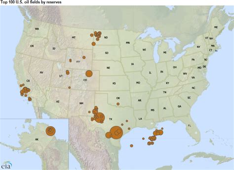 Eia Report Highlights Top 100 Us Oil And Natural Gas Fields Us