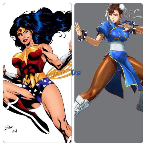 Wonder Woman Or Chun Li Battle Arena Amino Amino