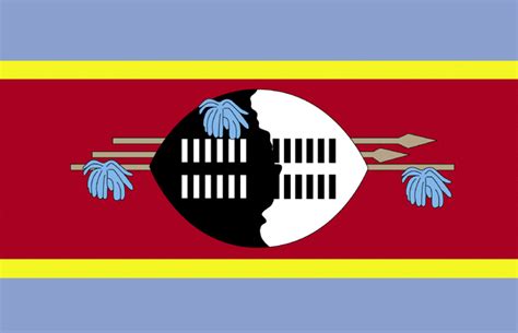 Red, white, and blue are often colors the represent revolution and freedom, many of which are based. Flag of Swaziland, 2009 | ClipArt ETC