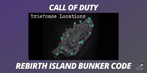 Call Of Duty Rebirth Island Bunker Code Bestreamer