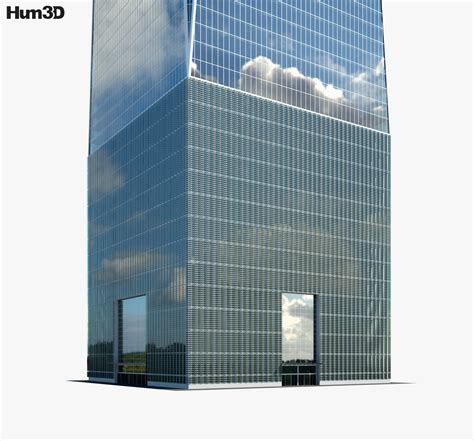 One World Trade Center Freedom Tower 3d Model Architecture On Hum3d